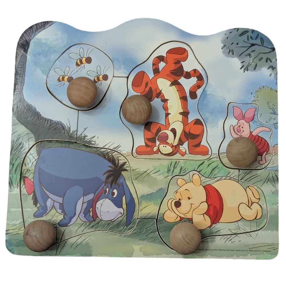 Winnie the Pooh Chunky Wooden Puzzle